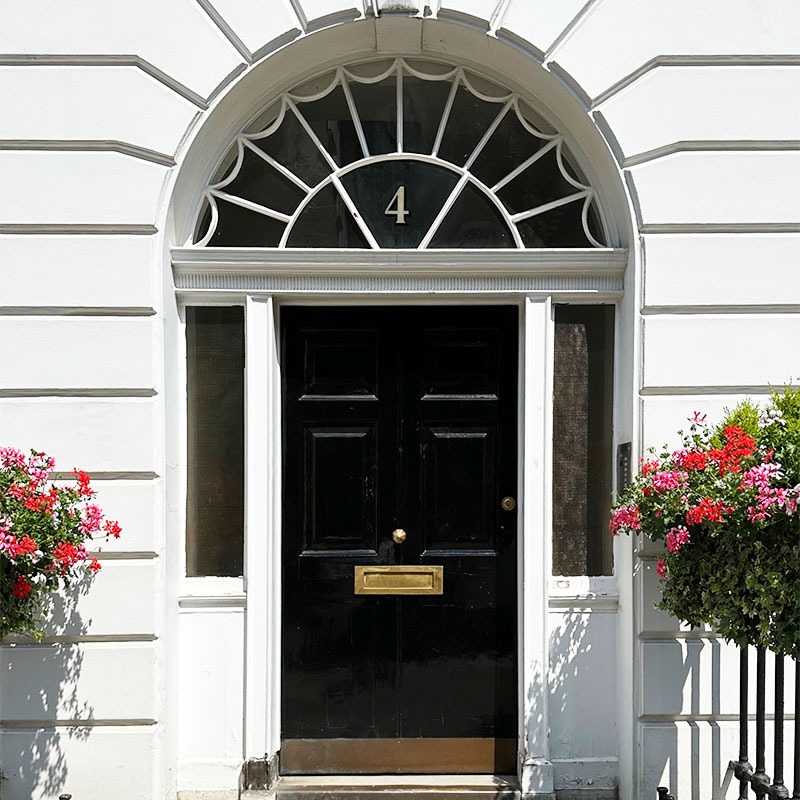 The Ghanem Clinic front Door